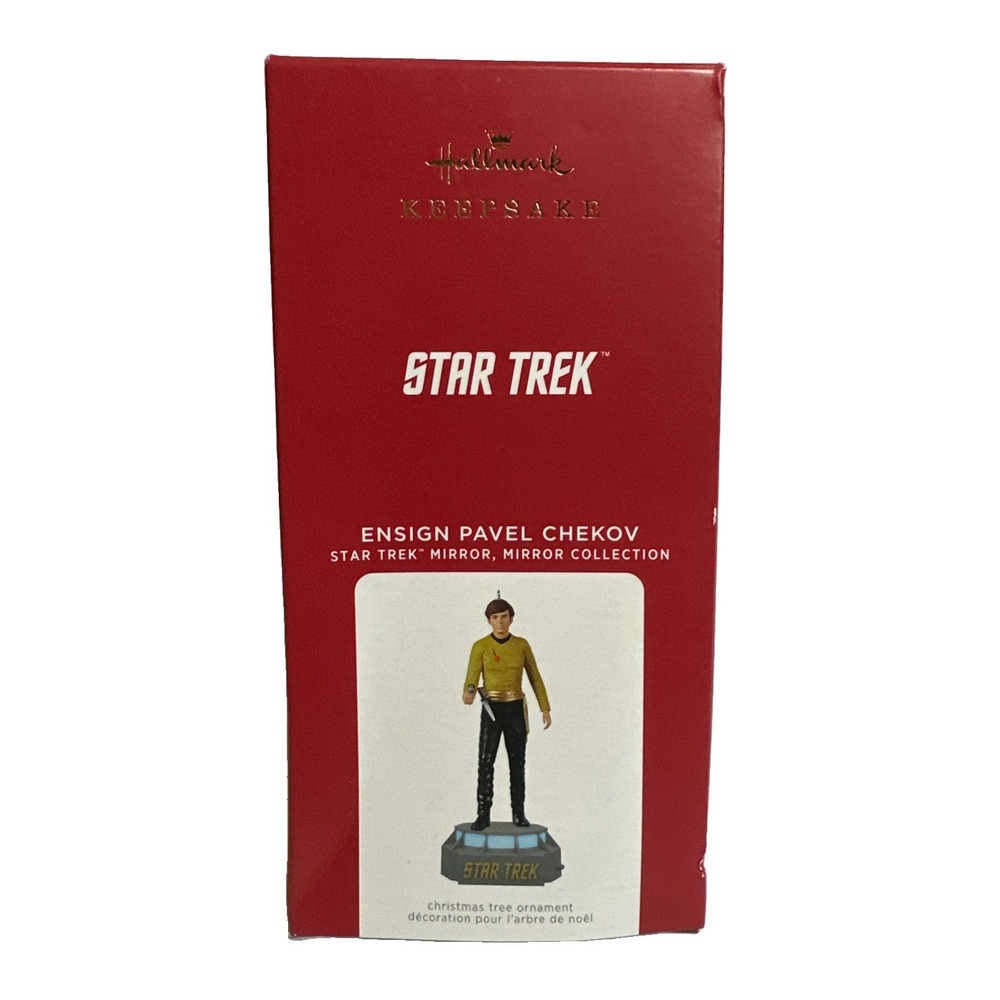 Hallmark Keepsake Christmas Ornament 2021 Star Trek Ensign Pavel Chekov New